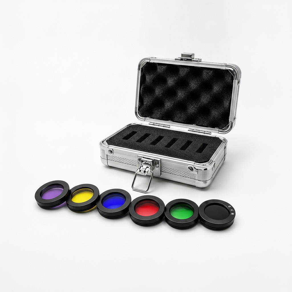 Kit de filtres pour télescope 1,25 pouce 6-en-1