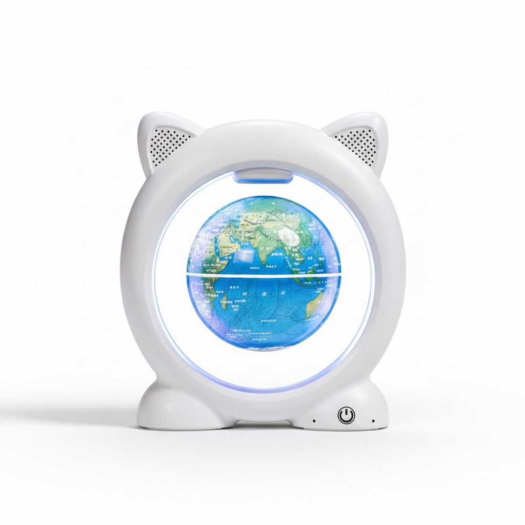 Globe terrestre à lévitation magnétique 10 cm