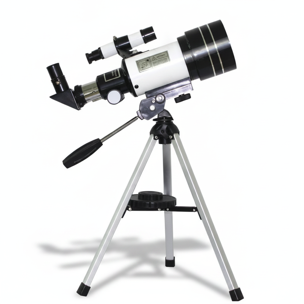 Télescope astronomique portable pour débutant